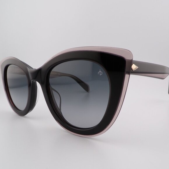 Rag & Bone Cat Eye Silhouette, Silver Detail Dramatic Retro Cecelia 1042GS